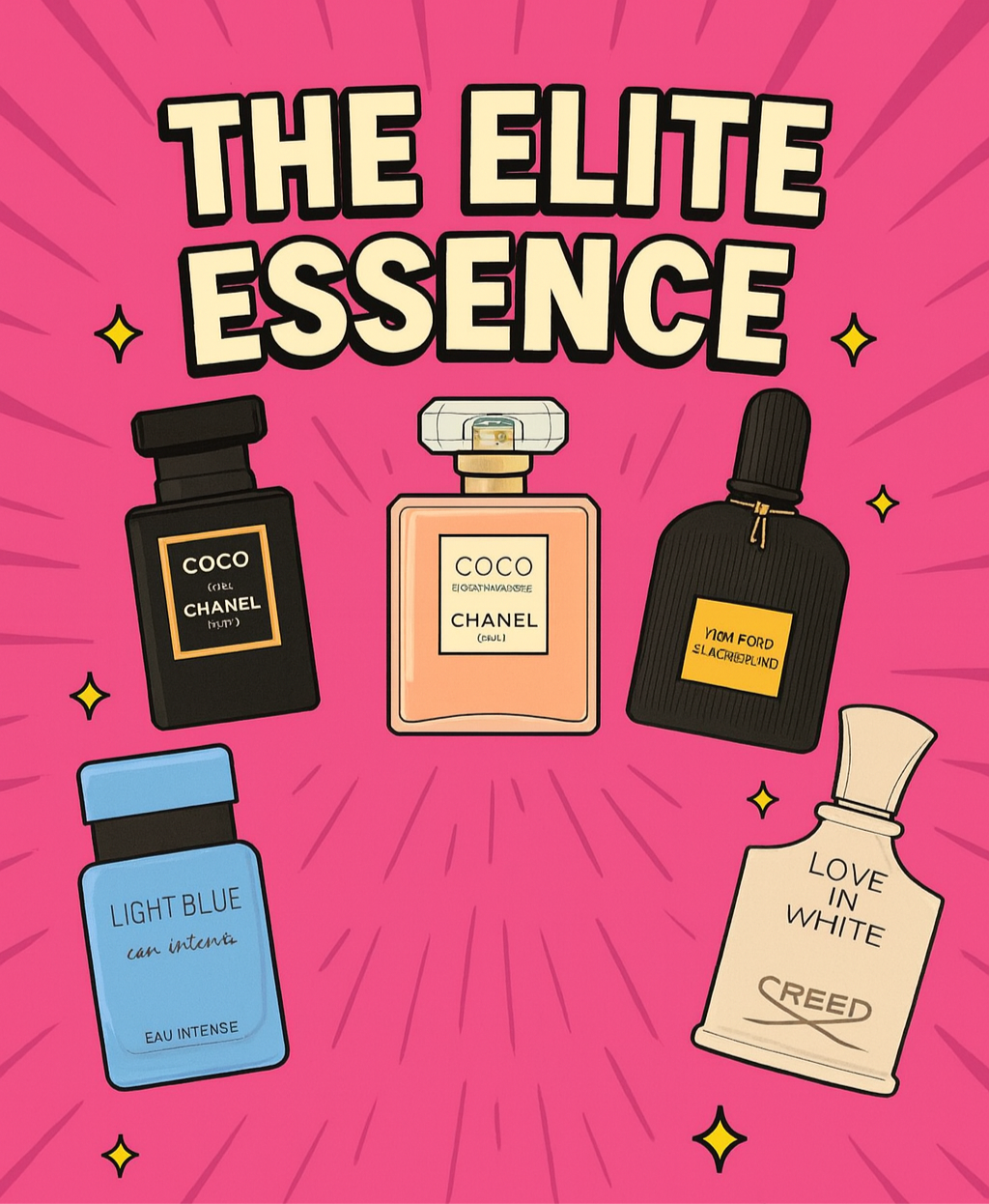 The Elite Essence for Her مجموعة النخبة النسائية