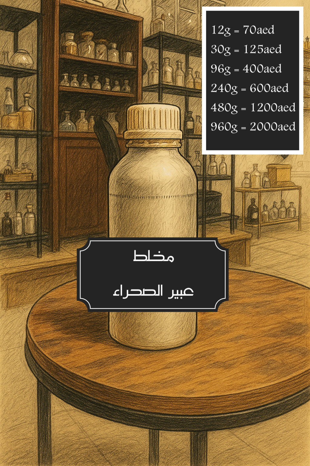 Abeer Al Sahra - مخلط عطر عبير الصحراء