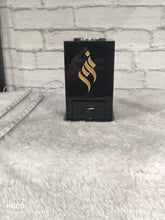 Load image into Gallery viewer, مدخن أسود مع  درج
