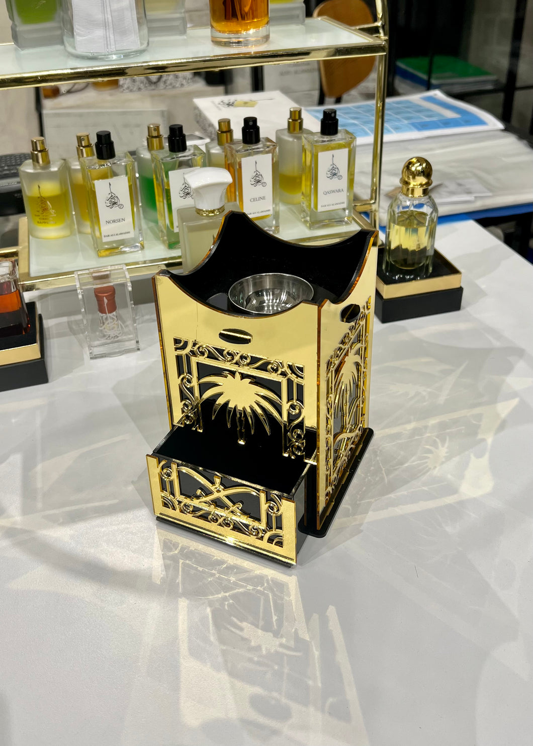 مبخرة سعودي بدرج